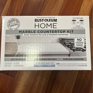 Marble Countertop Kit - White